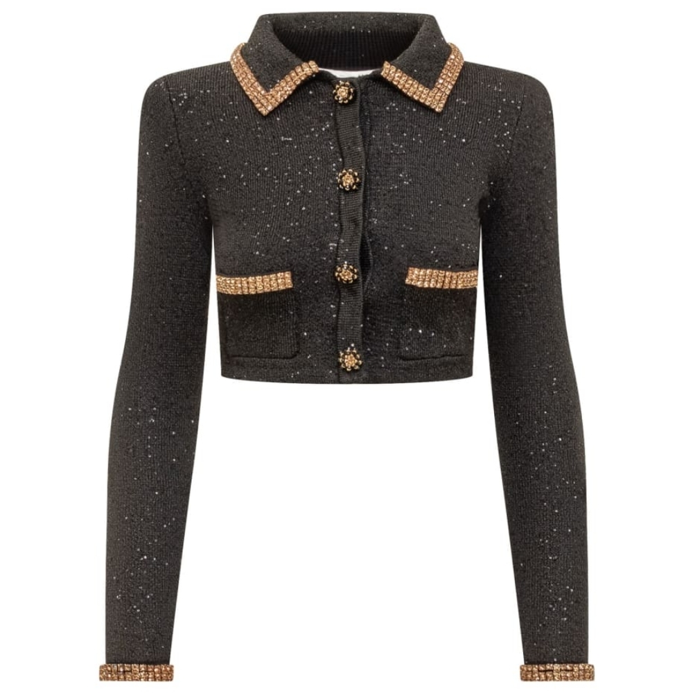 SELF-PORTRAITSELF-PORTRAIT Diamante jacket NWT